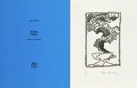 Libro Illustrato Alechinsky - Ondes