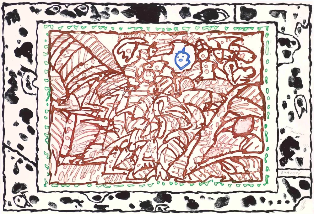 Acquaforte E Acquatinta Alechinsky - Ordre minéral
