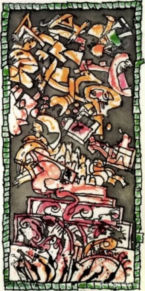 Incisione Alechinsky - Où êtes vous