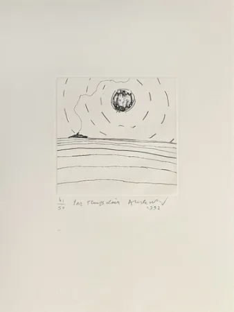 Incisione Alechinsky - Par temps clair