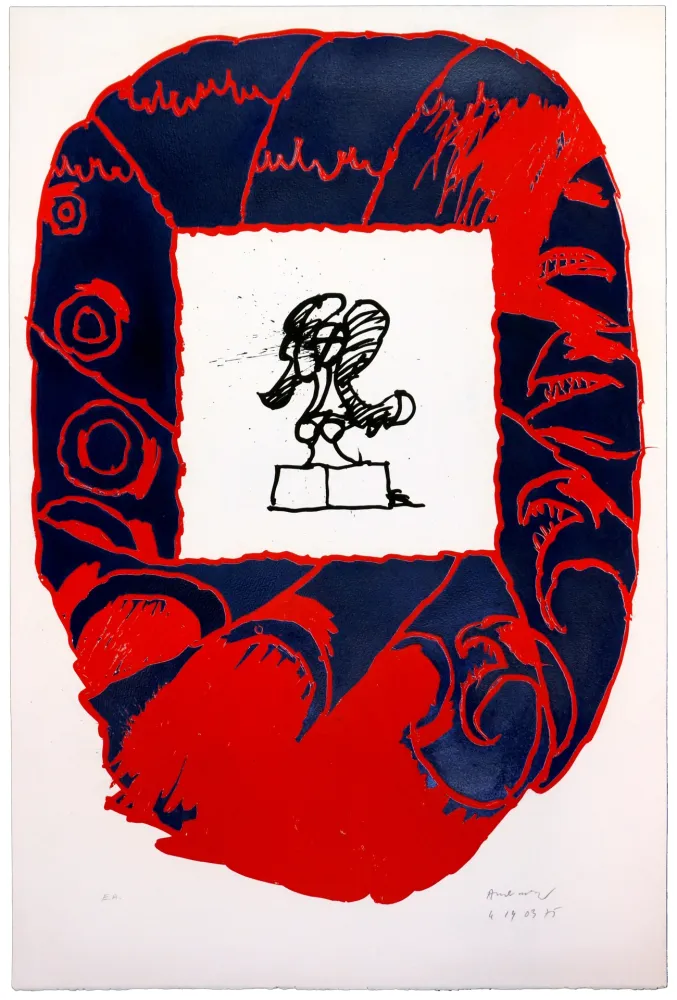 Litografia Alechinsky - Paris