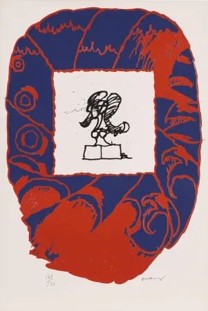 Litografia Alechinsky - Paris