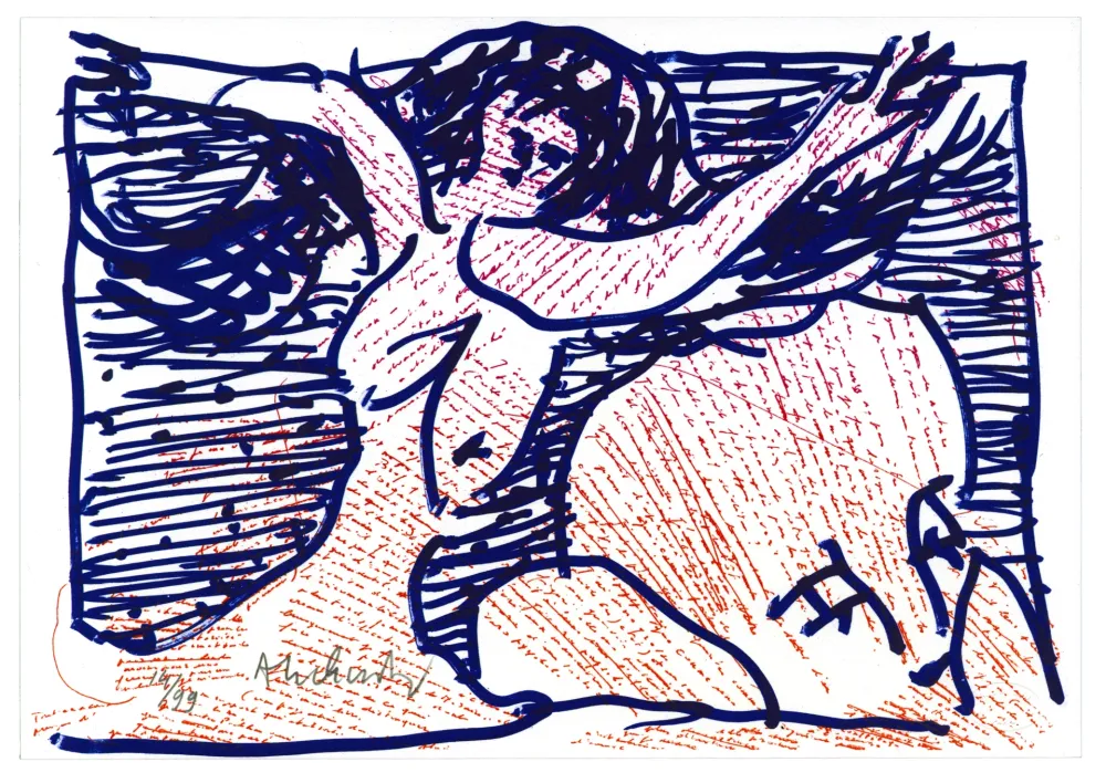 Litografia Alechinsky - Pointes et Feutres (4)