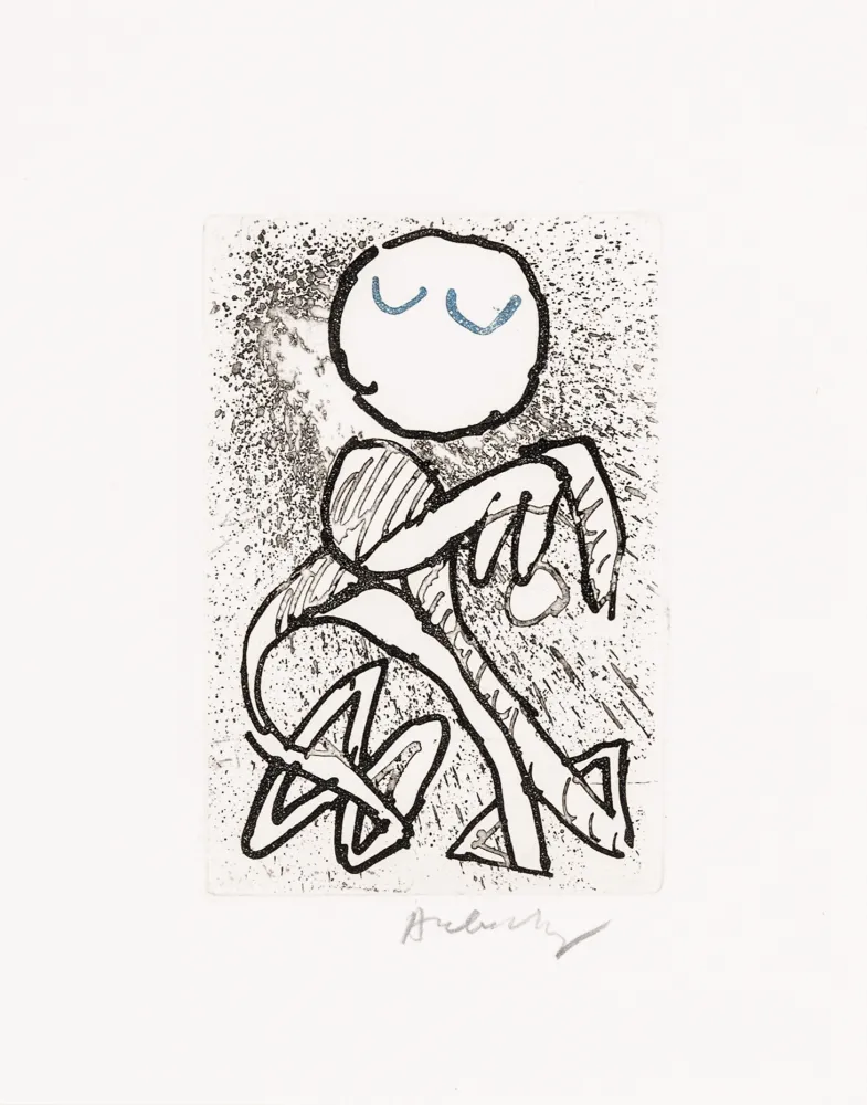 Acquaforte E Acquatinta Alechinsky - Pointes Planche XIV bis