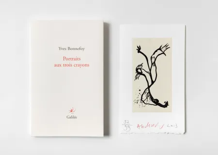 Libro Illustrato Alechinsky - Portrait aux trois crayons