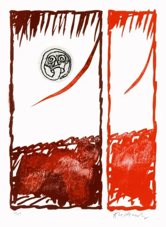 Acquaforte Alechinsky - Pour Vacillations