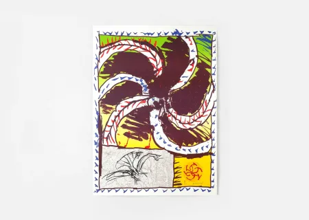 Incisione Alechinsky - Prédateur