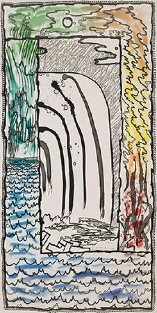 Incisione Alechinsky - Prisma