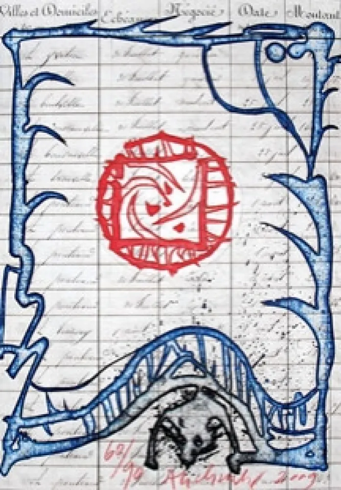 Incisione Alechinsky - Quadrature