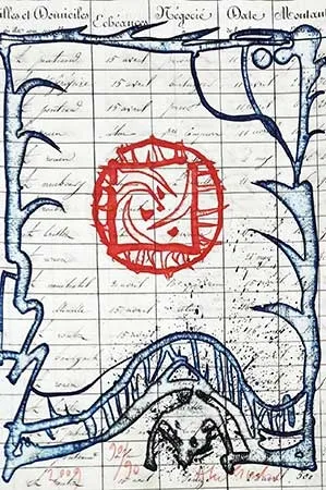 Incisione Alechinsky - Quadrature