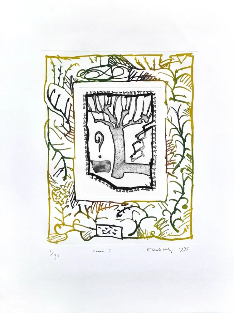 Non Tecnico Alechinsky - Raisin I