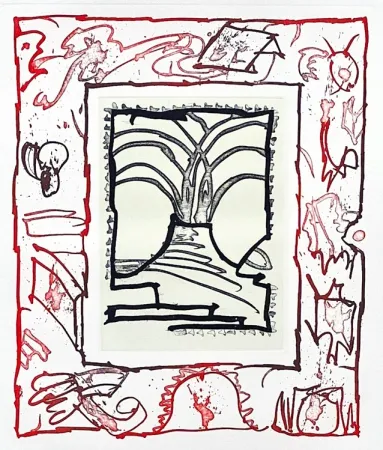 Non Tecnico Alechinsky - Raisin II