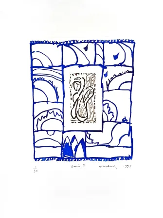 Non Tecnico Alechinsky - Raisin III