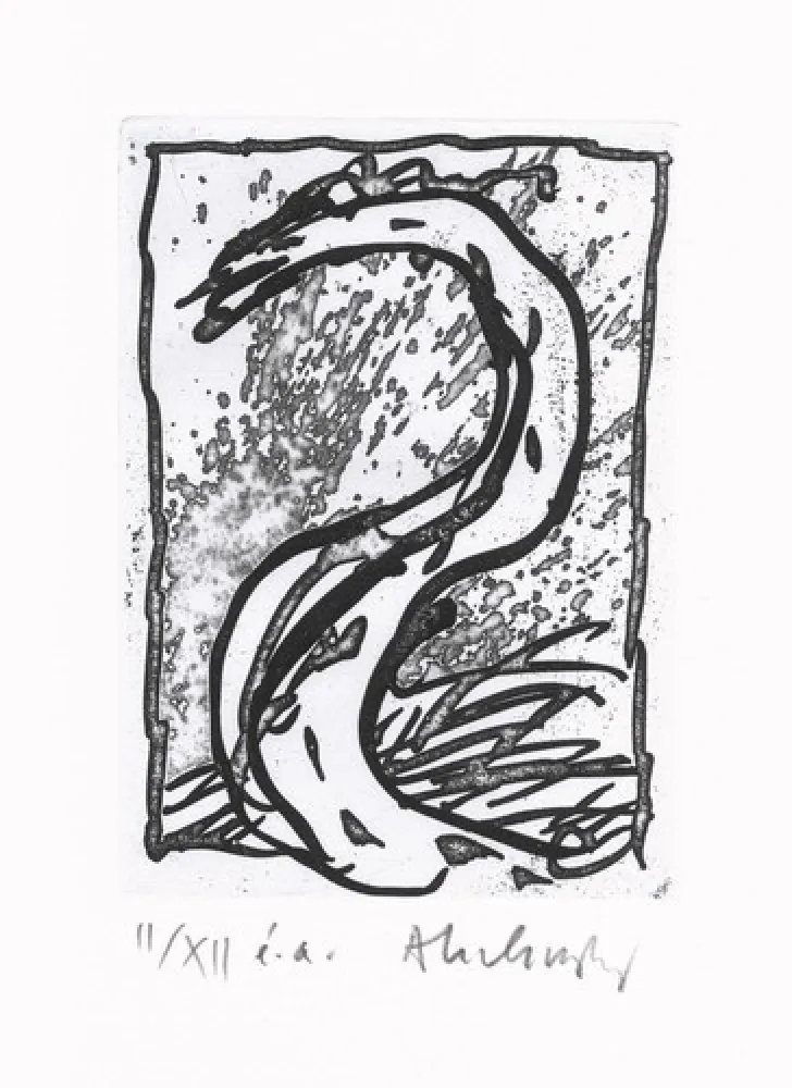 Litografia Alechinsky - Rein comme si de rien