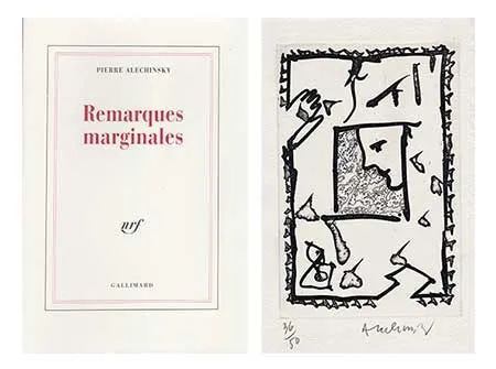 Libro Illustrato Alechinsky - Remarques marginales