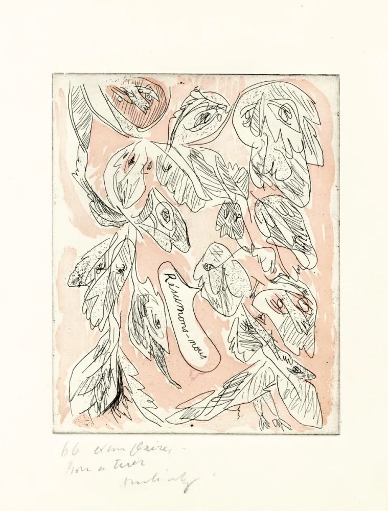 Acquaforte Alechinsky - Résumons-nous