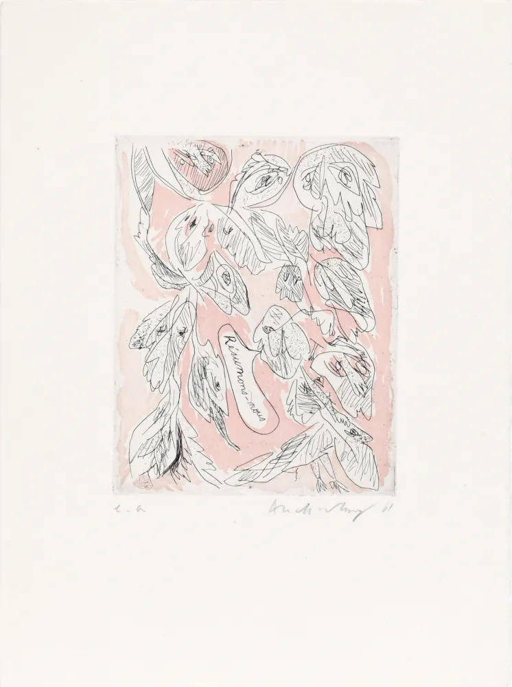 Acquaforte Alechinsky - Résumons nous