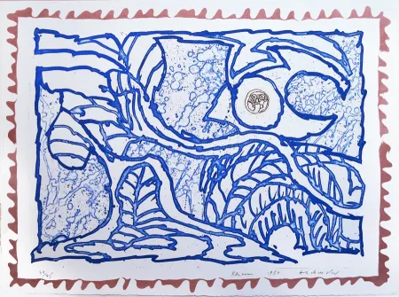 Incisione Alechinsky - Rhizomes