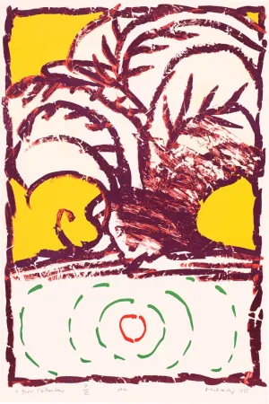 Litografia Alechinsky - Salon de mai 