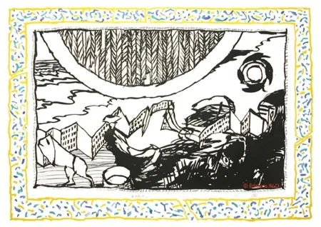 Acquaforte E Acquatinta Alechinsky - Sans l'écorce D