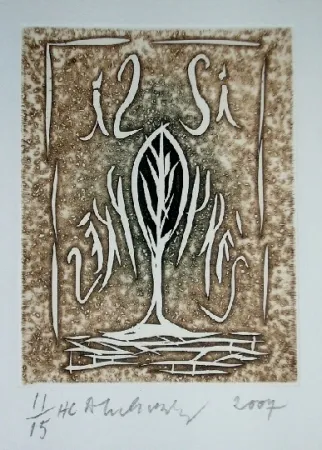 Acquaforte E Acquatinta Alechinsky - Sans titre