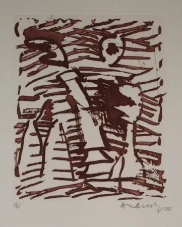 Acquaforte E Acquatinta Alechinsky - Sans titre