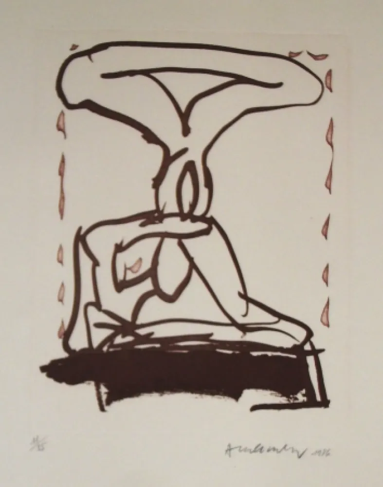 Acquaforte E Acquatinta Alechinsky - Sans titre