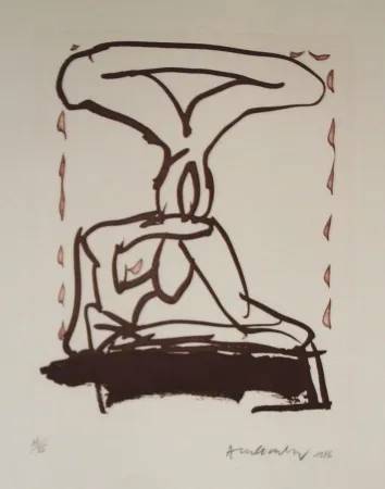 Acquaforte E Acquatinta Alechinsky - Sans titre