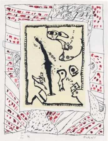 Acquaforte E Acquatinta Alechinsky - Sans titre