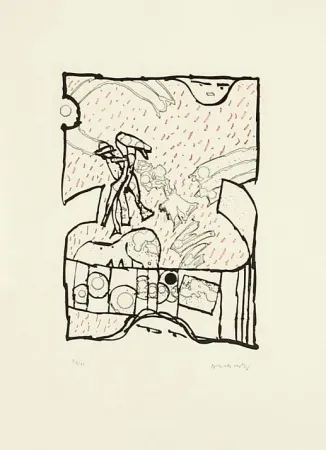 Acquaforte E Acquatinta Alechinsky - Sans Titre