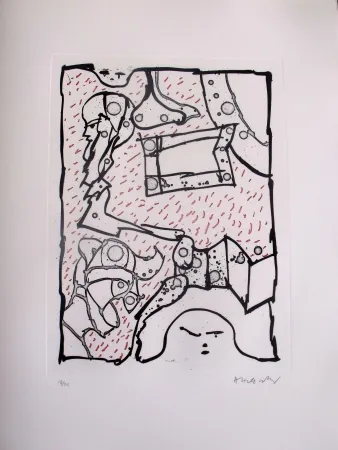 Acquaforte E Acquatinta Alechinsky - Sans Titre