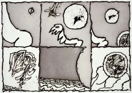 Acquaforte E Acquatinta Alechinsky - Sans Titre