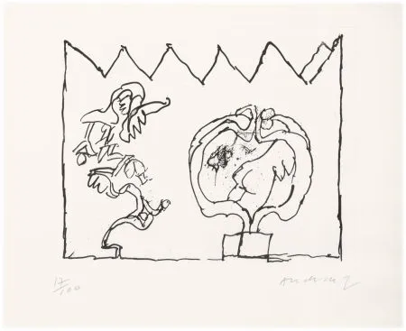 Acquaforte Alechinsky - Sans titre