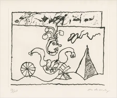 Acquaforte Alechinsky - Sans titre