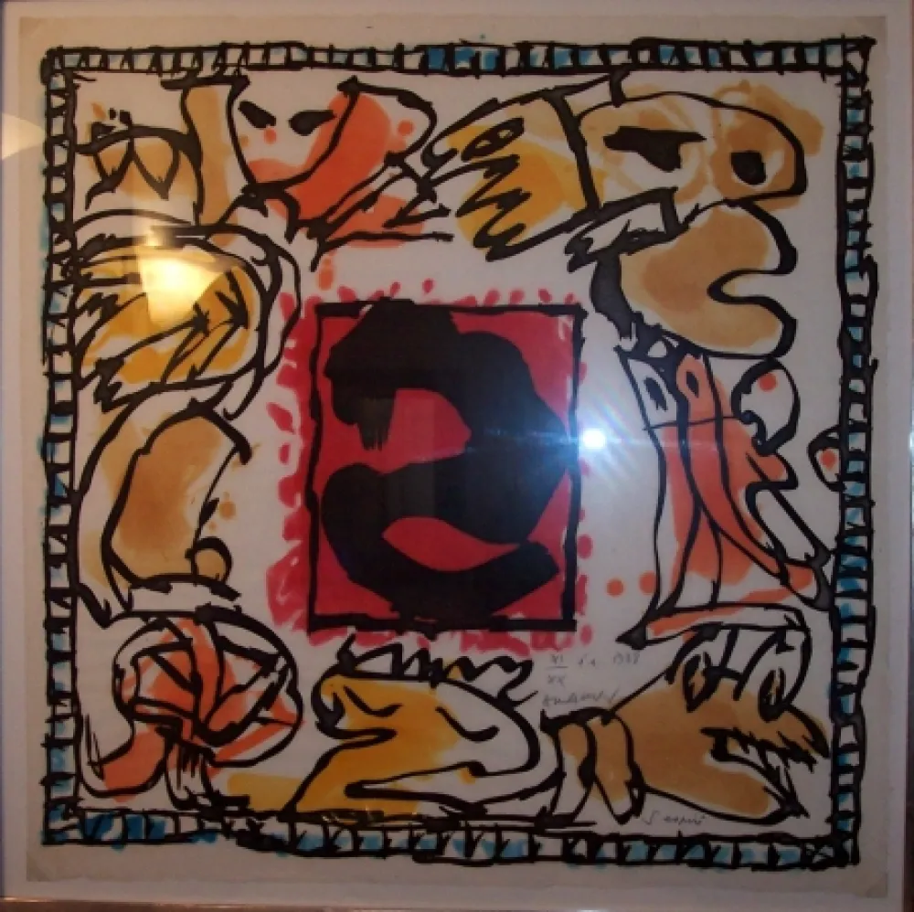 Acquaforte E Acquatinta Alechinsky - S'aspire