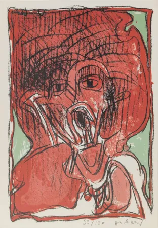 Litografia Alechinsky - Schismes 