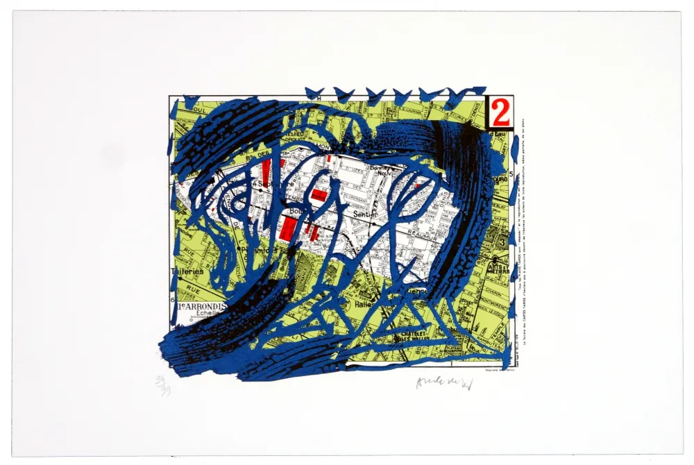 Litografia Alechinsky - Second arrondissement (Paris)