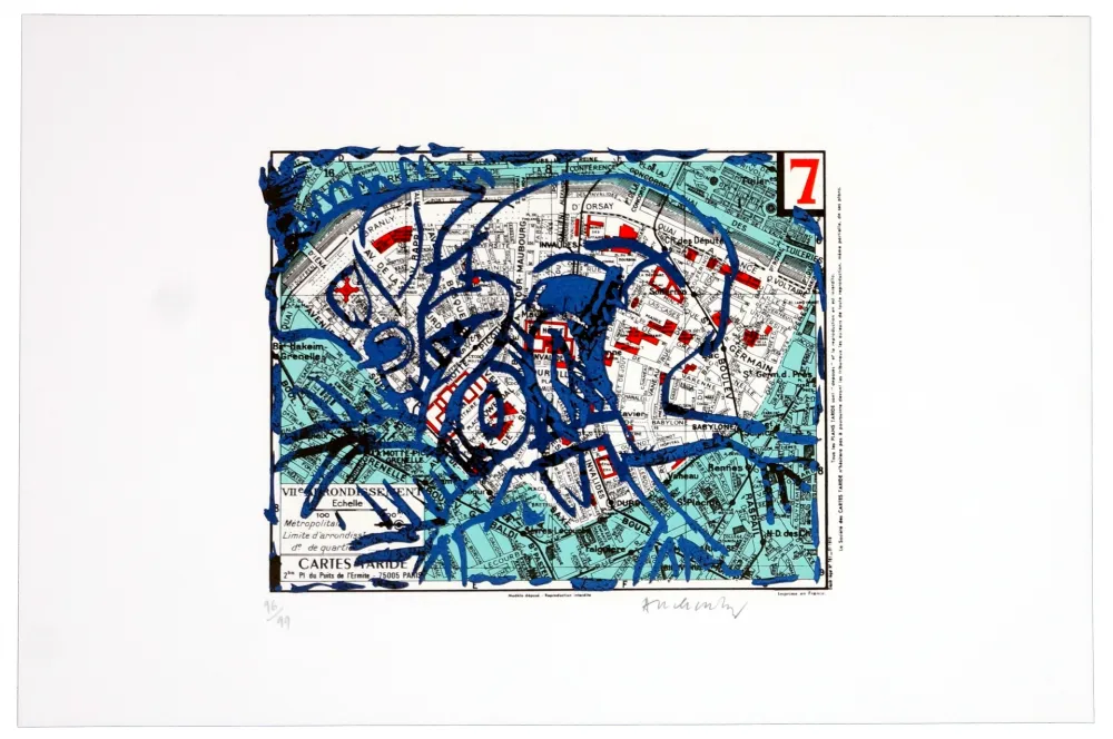 Litografia Alechinsky - Septième arrondissement (Paris)