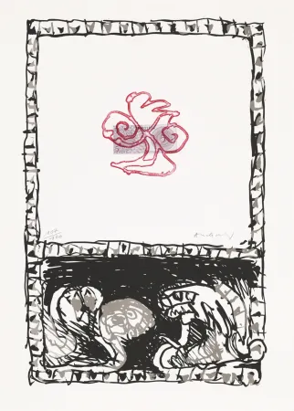 Acquaforte Alechinsky - Serpent 03