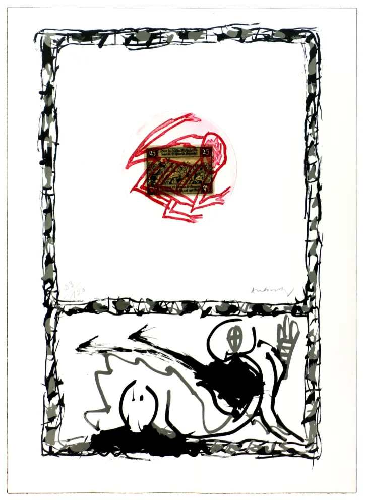 Acquaforte Alechinsky - Serpent I