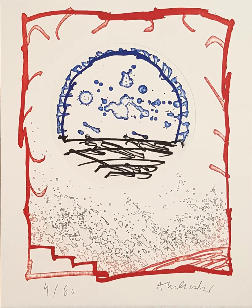 Incisione Alechinsky - Sèvres