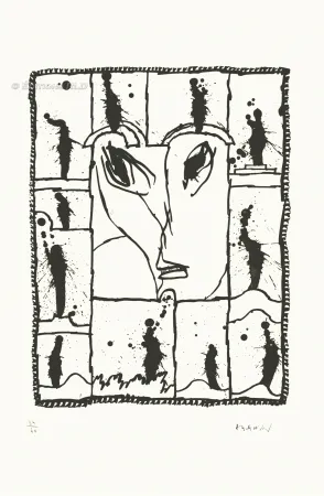 Acquaforte E Acquatinta Alechinsky - Sur les onze coups de midi