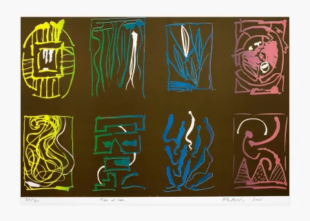 Litografia Alechinsky - Tap et car