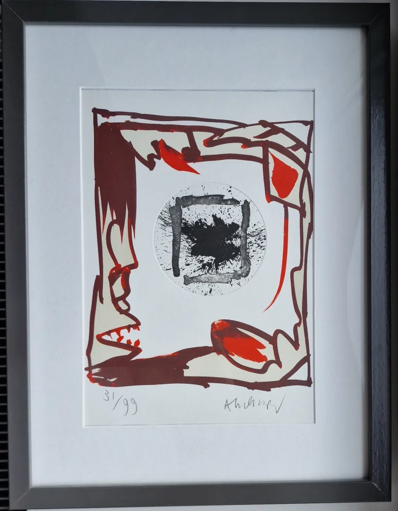 Incisione Alechinsky - Tiens !