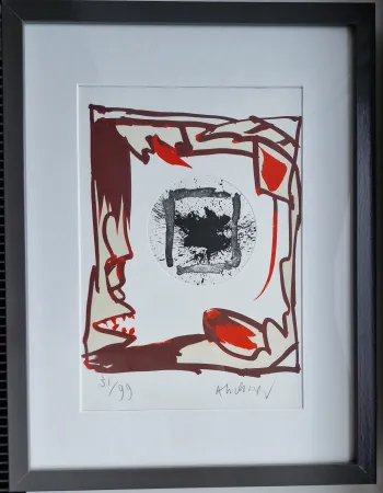 Incisione Alechinsky - Tiens !