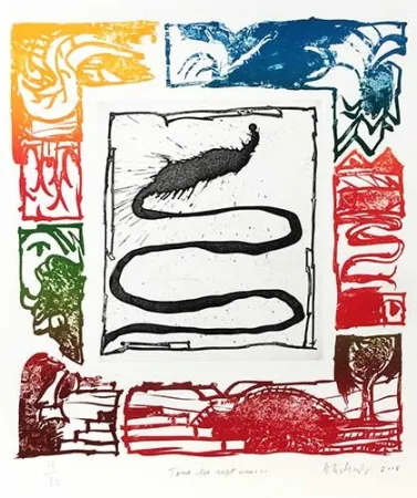 Incisione Alechinsky - Tous les 7 ans