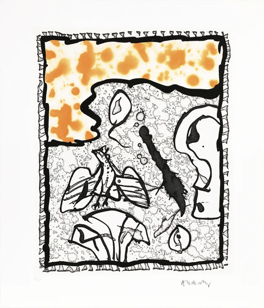 Linoincisione Alechinsky - Traité des excitants modernes 03