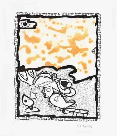 Linoincisione Alechinsky - Traité des excitants modernes 05