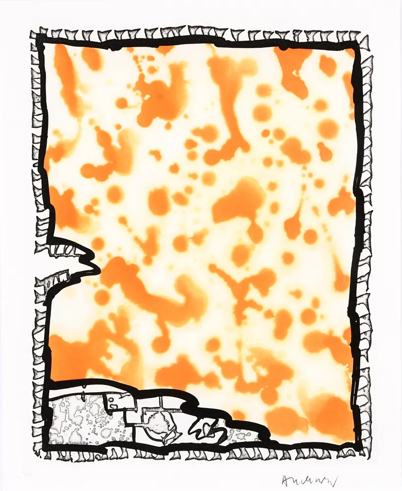 Linoincisione Alechinsky - Traité des excitants modernes 06