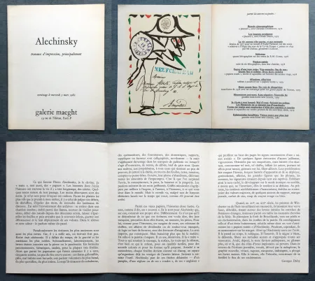 Litografia Alechinsky - 
